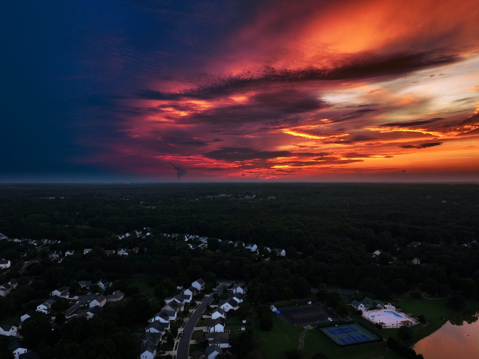 Evening sky