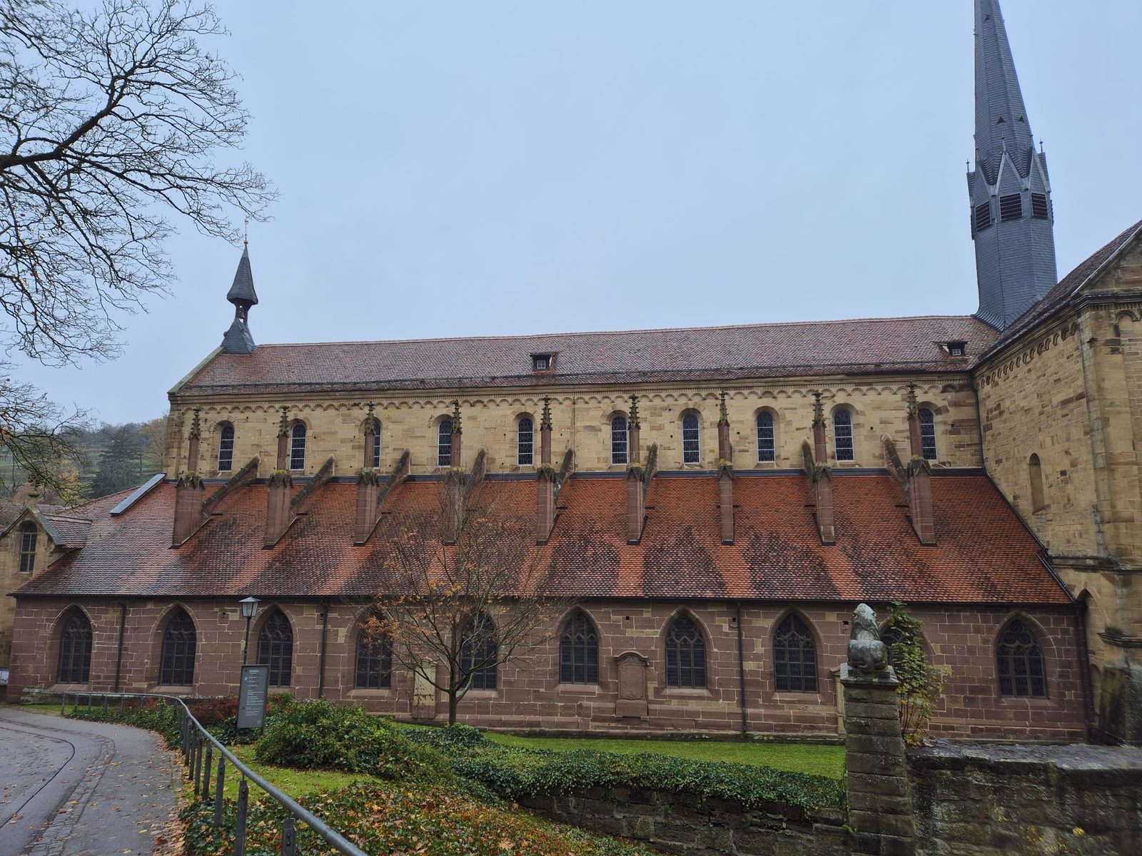 Church and gardens